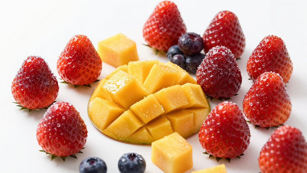 Flash-Frozen Fruits